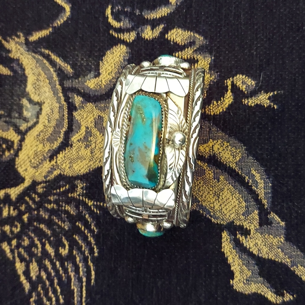 Large Turquoise Bracelet